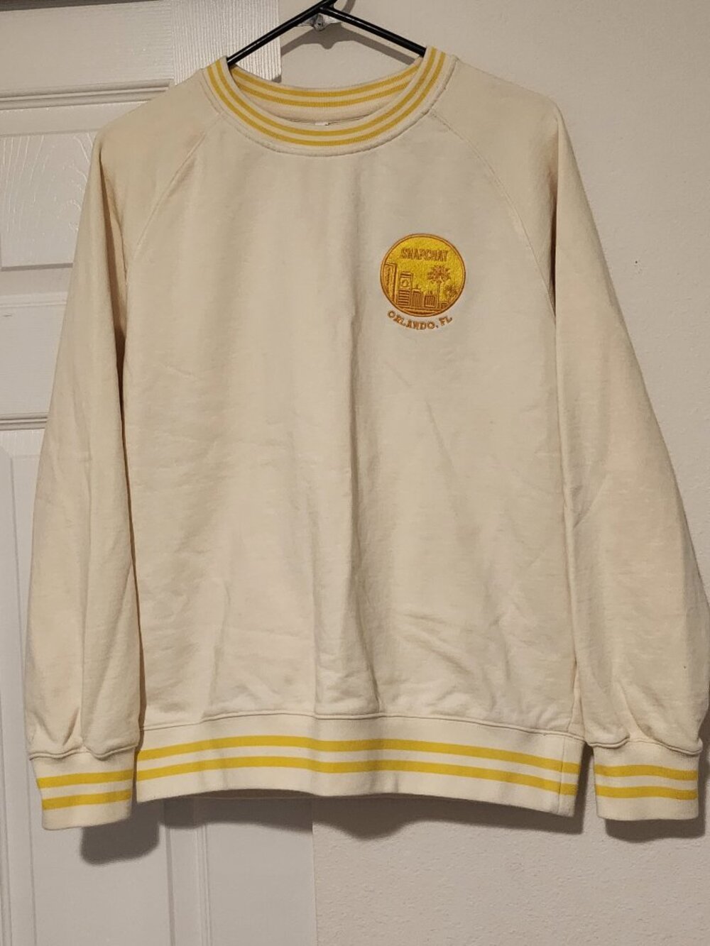 Rare Snapchat Employee Swag AllSaints Sun City Etta Crewneck